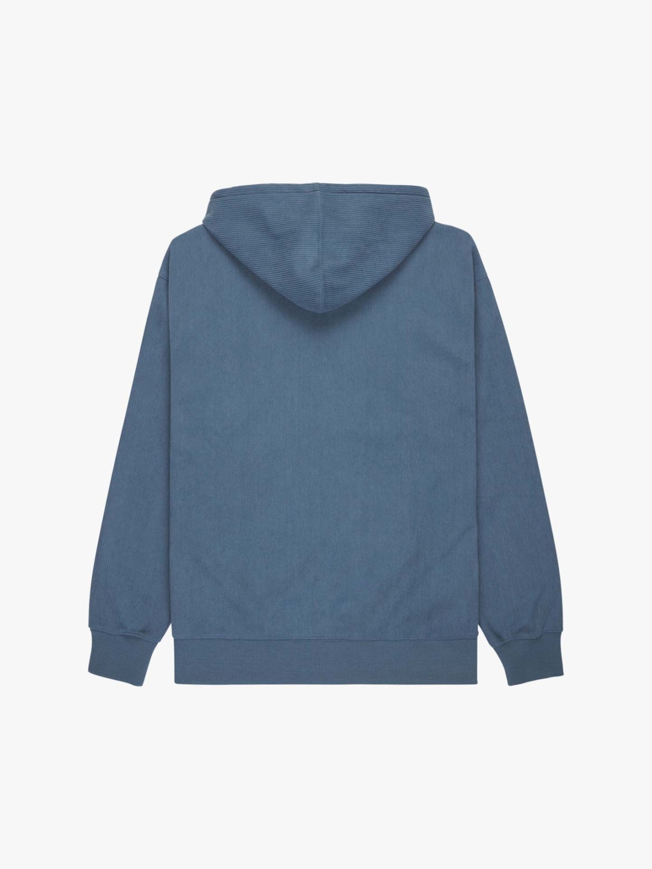 Sweatshirt em Bombazina com Capuz