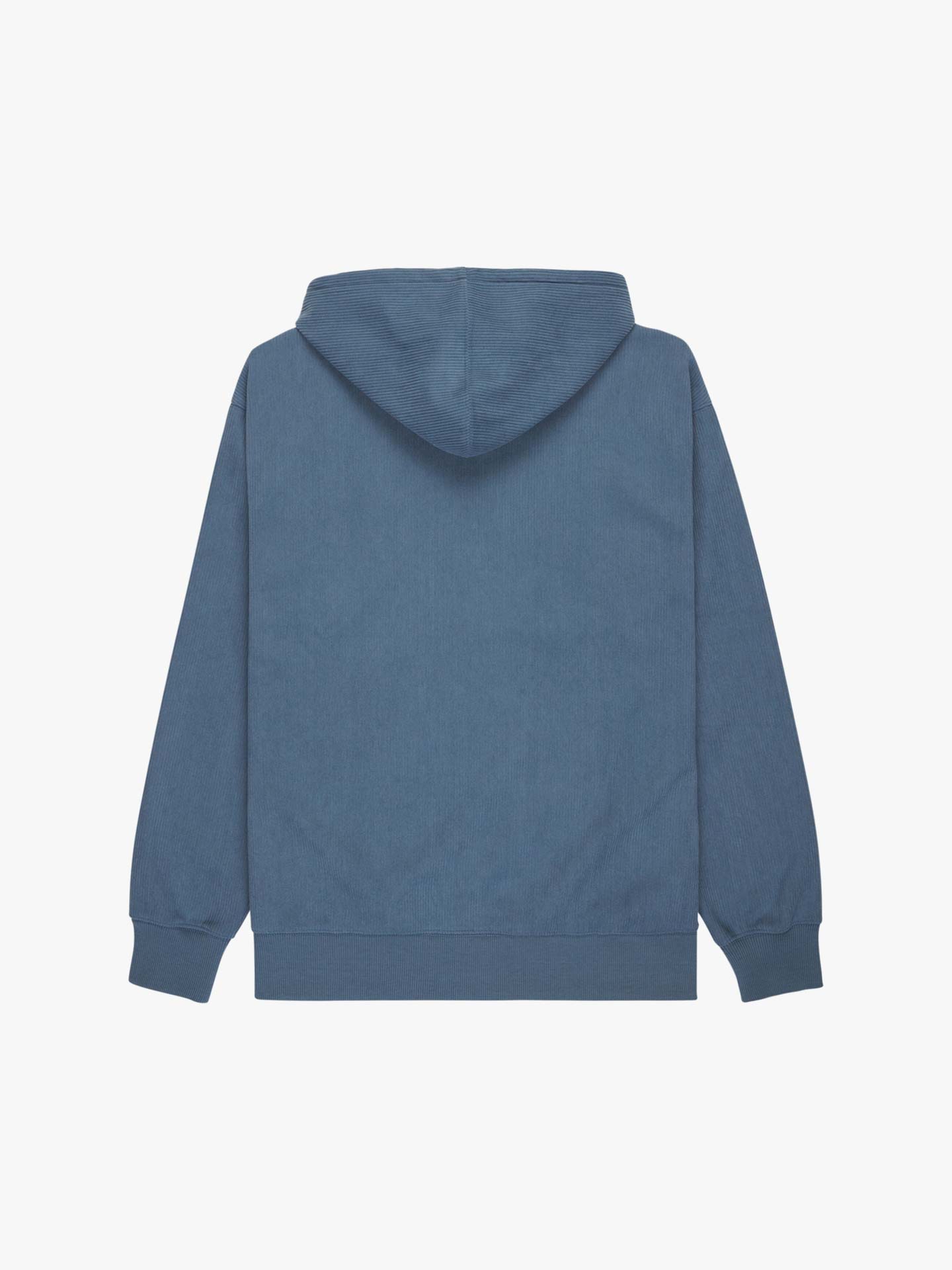 Sweatshirt em Bombazina com Capuz