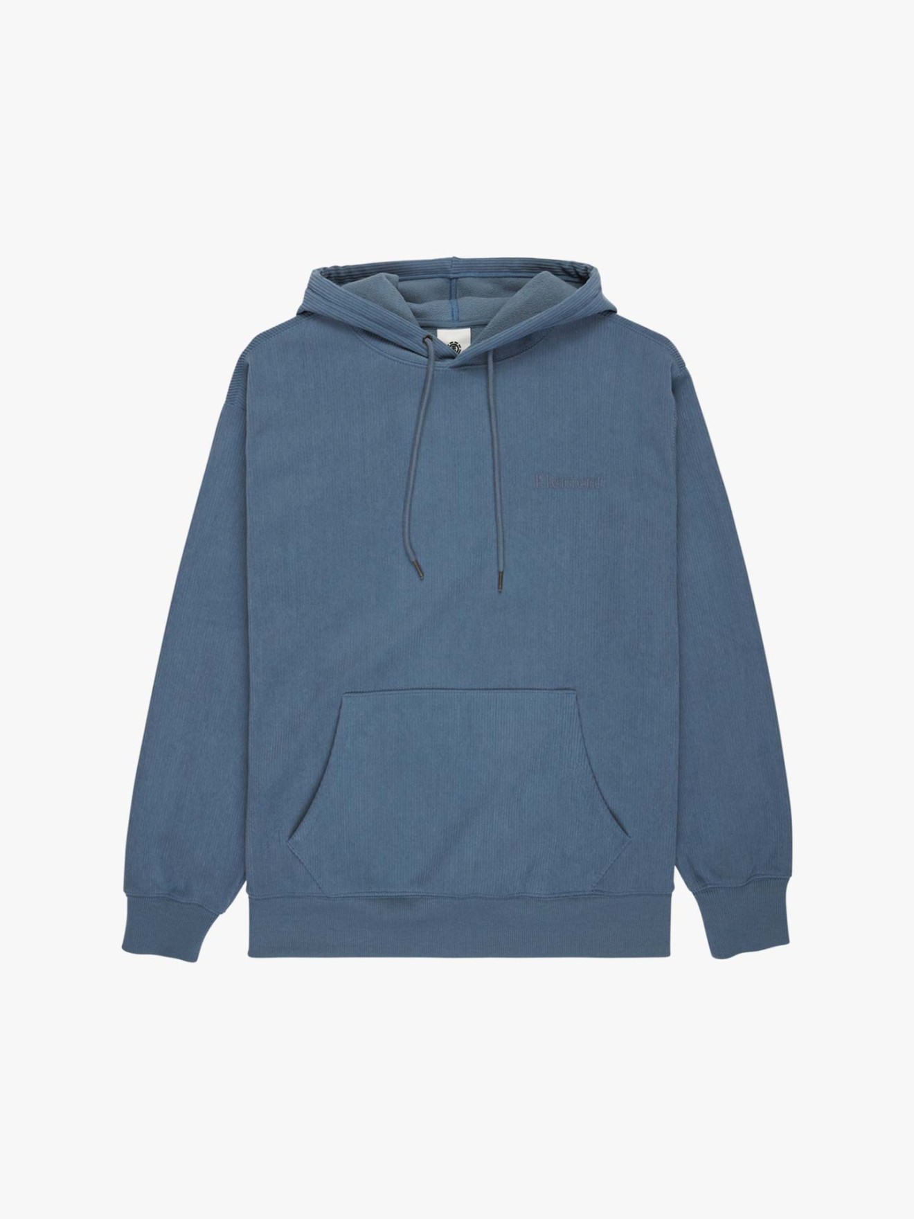 Sweatshirt em Bombazina com Capuz