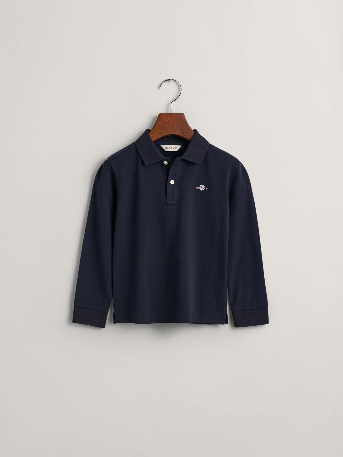 Polo de Manga Comprida com Bordado