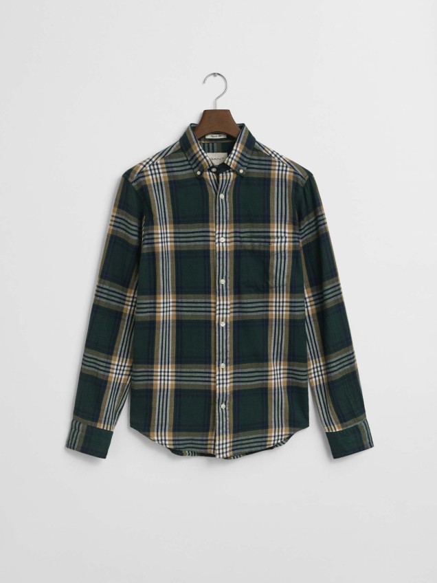 Camisa com Padrão Xadrez