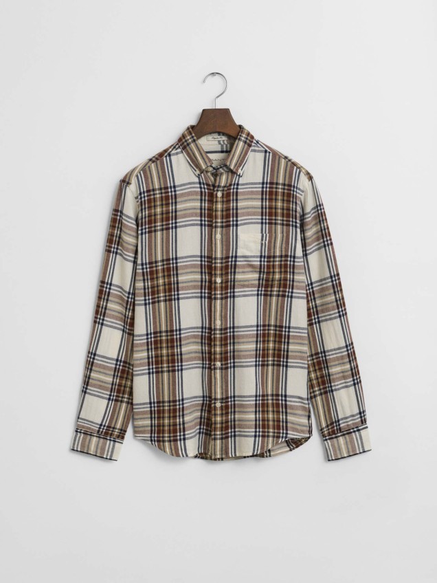 Camisa com Padrão Xadrez