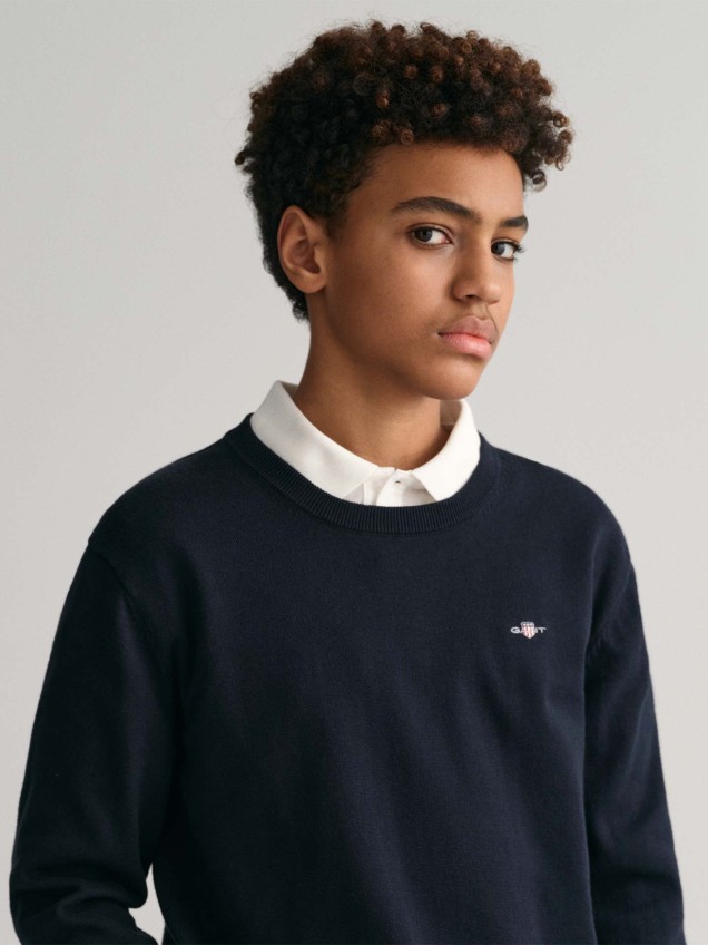 Camisola de Malha com Bordado