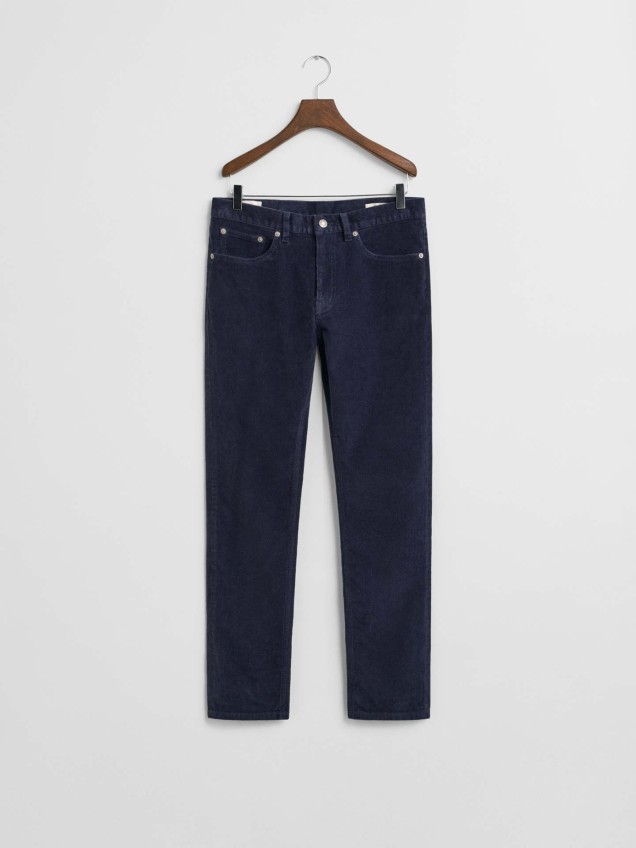 Calas de Ganga em Bombazine Slim Fit