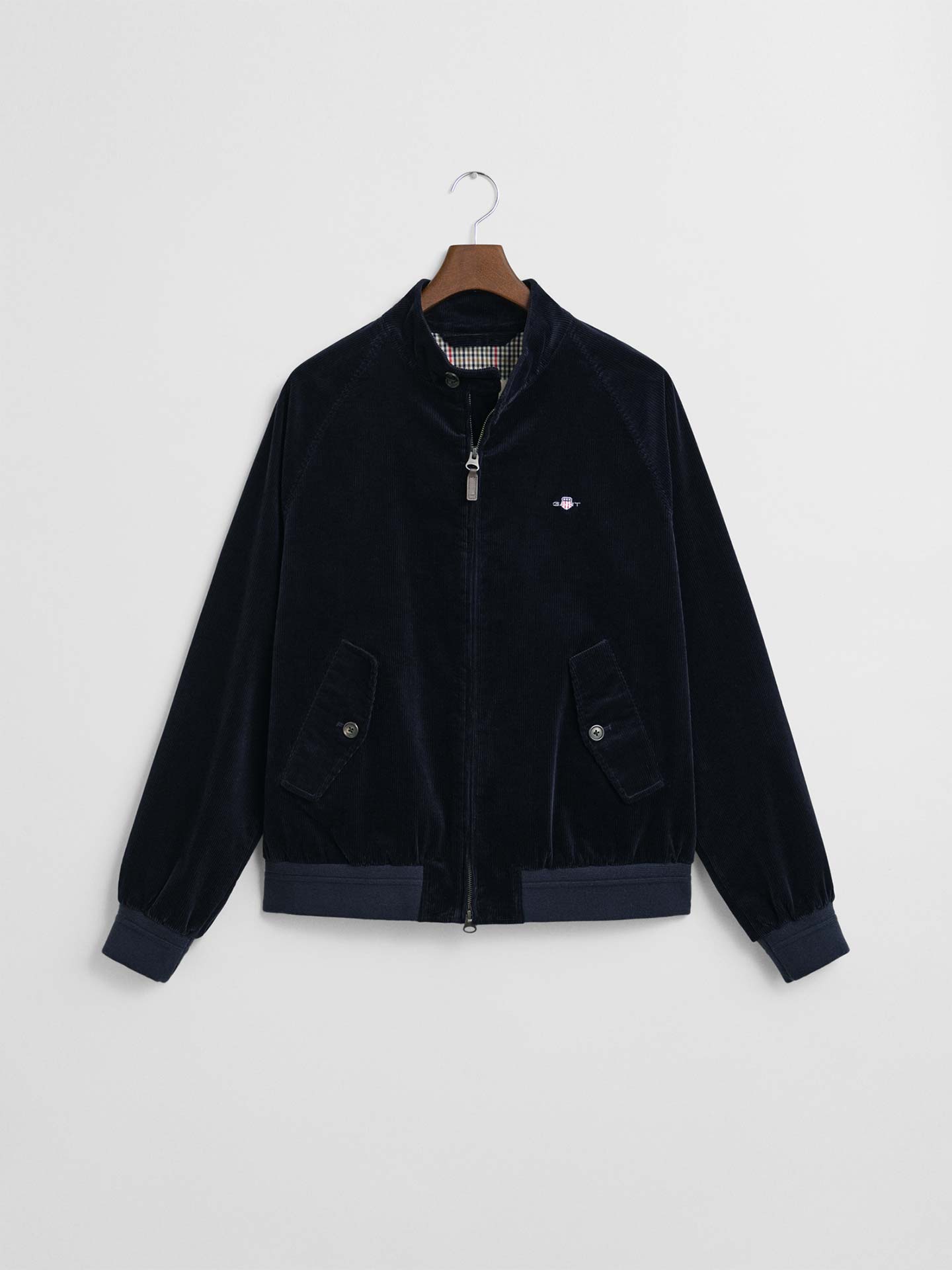 Bluso Bomber em Bombazine