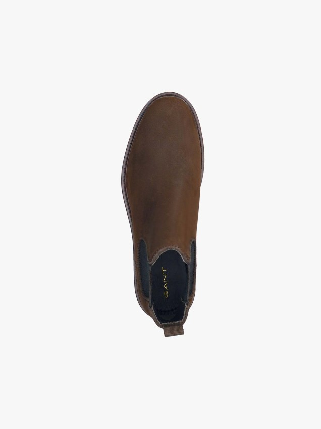 Botas Chelsea em Pele
