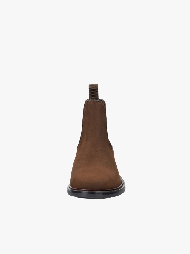 Botas Chelsea em Pele