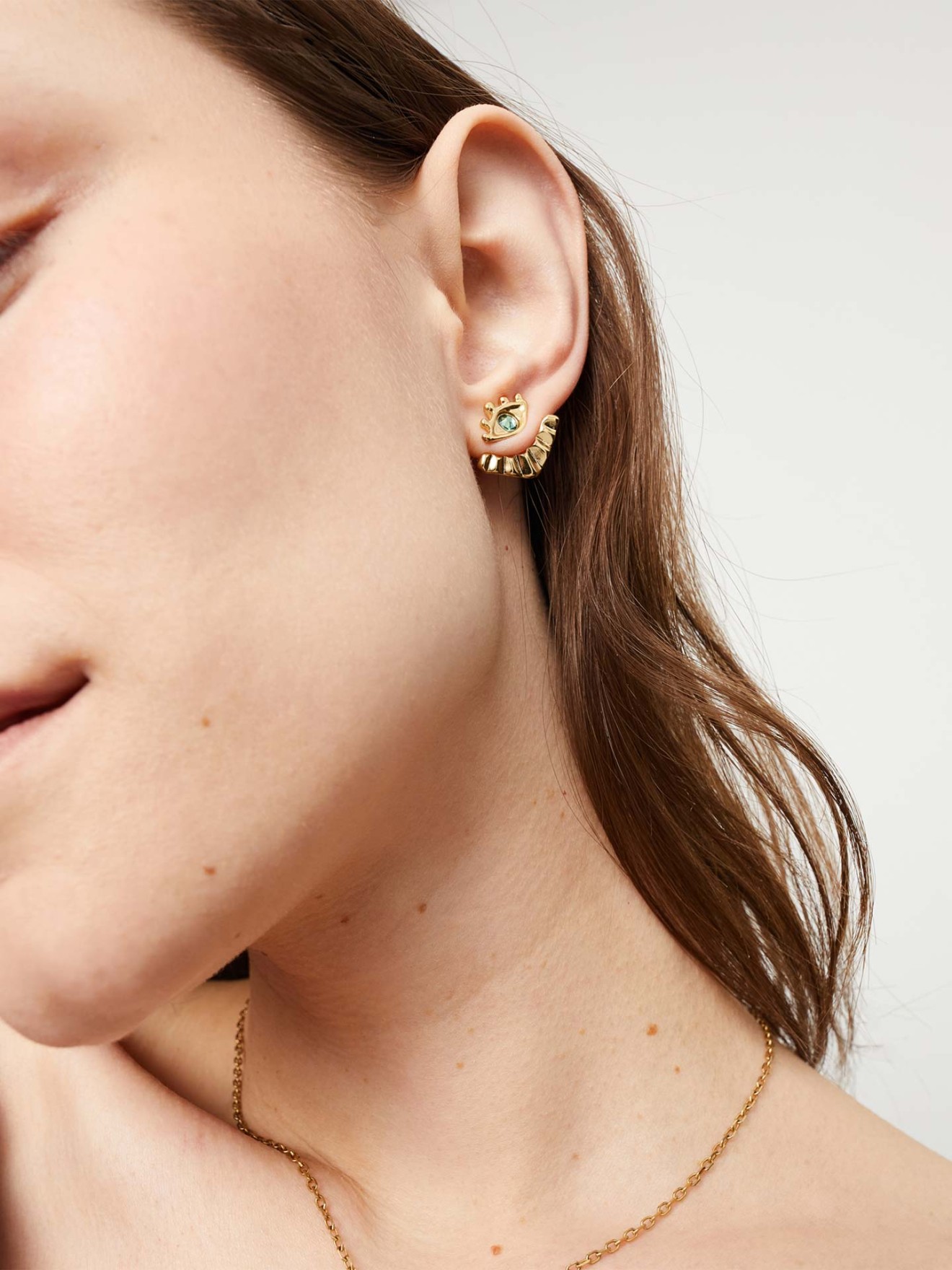 Brincos em Forma de Olho