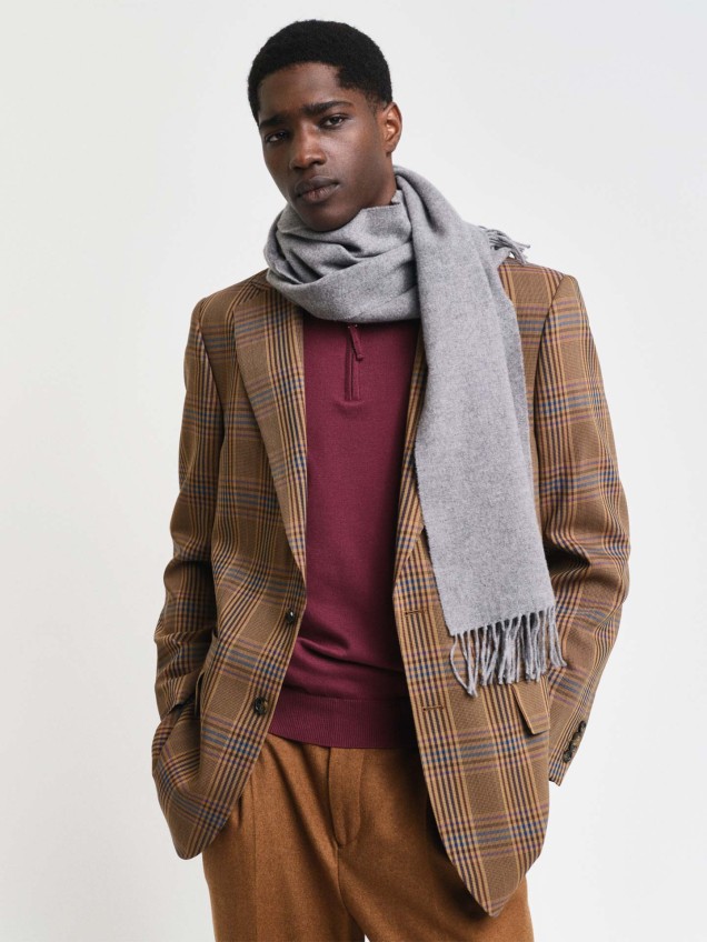 Cachecol com Franjas