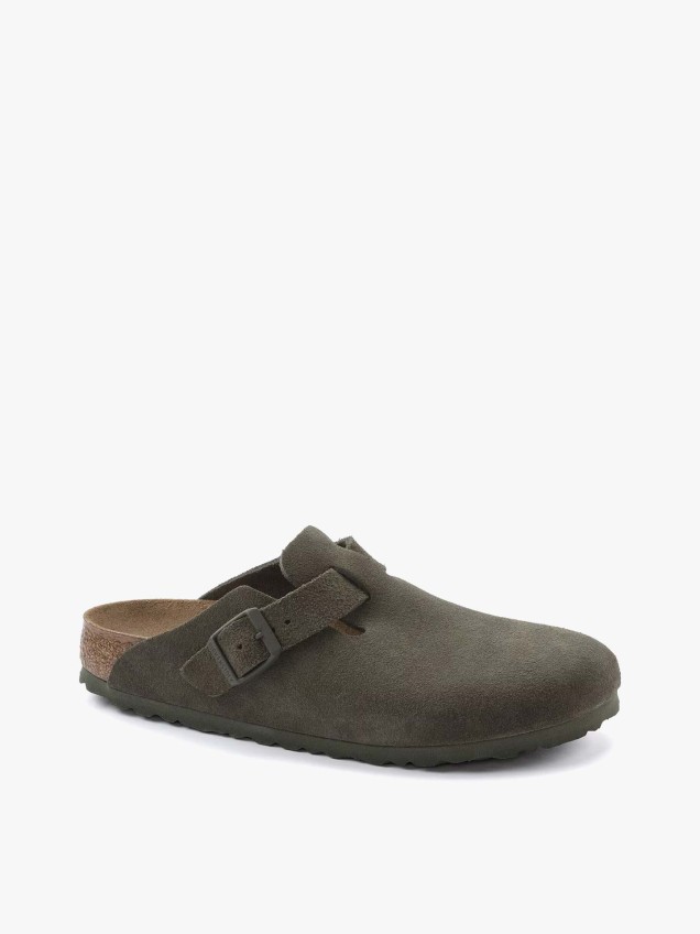 Sandálias Boston Suede Leather