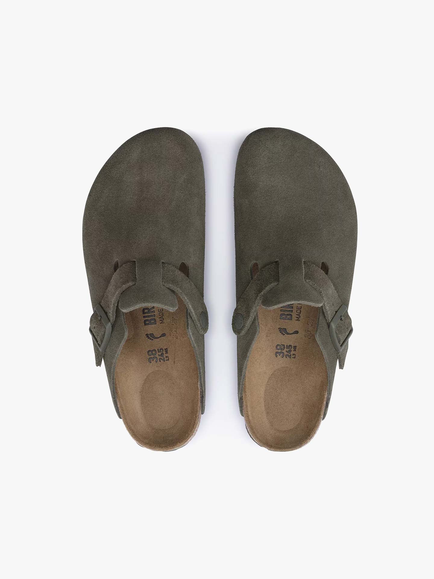 Sandálias Boston Suede Leather