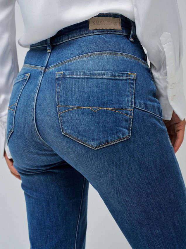 Calça de Ganga Flared