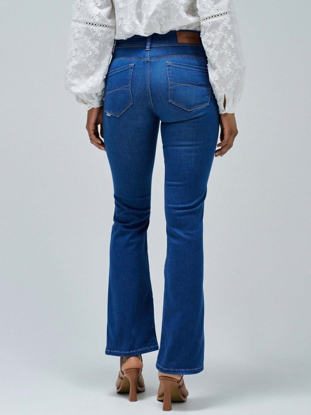 Calças de Ganga Bootcut