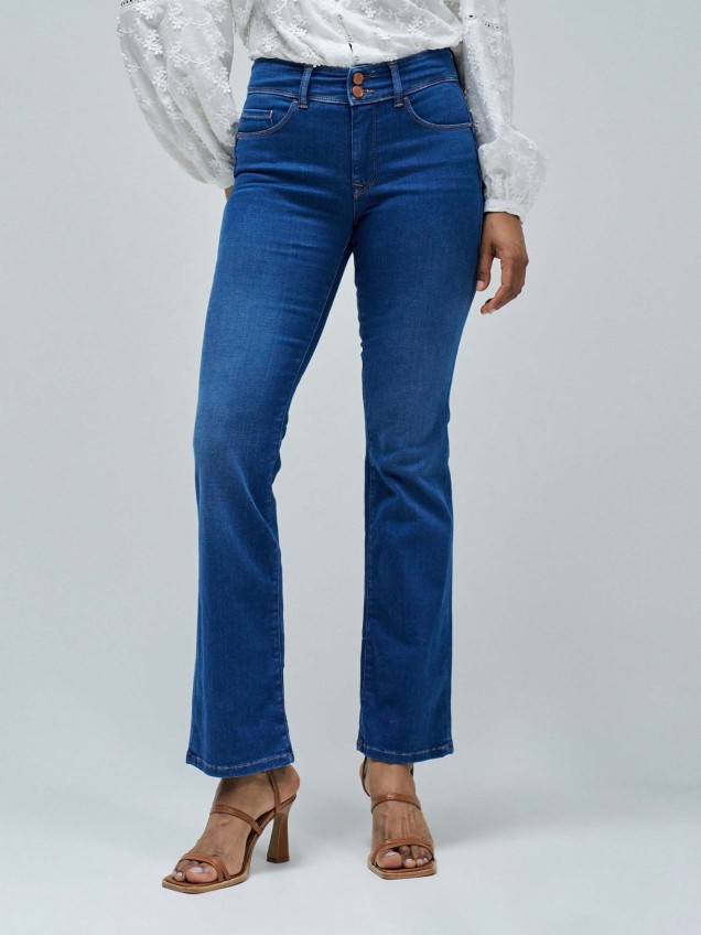 Calças de Ganga Bootcut