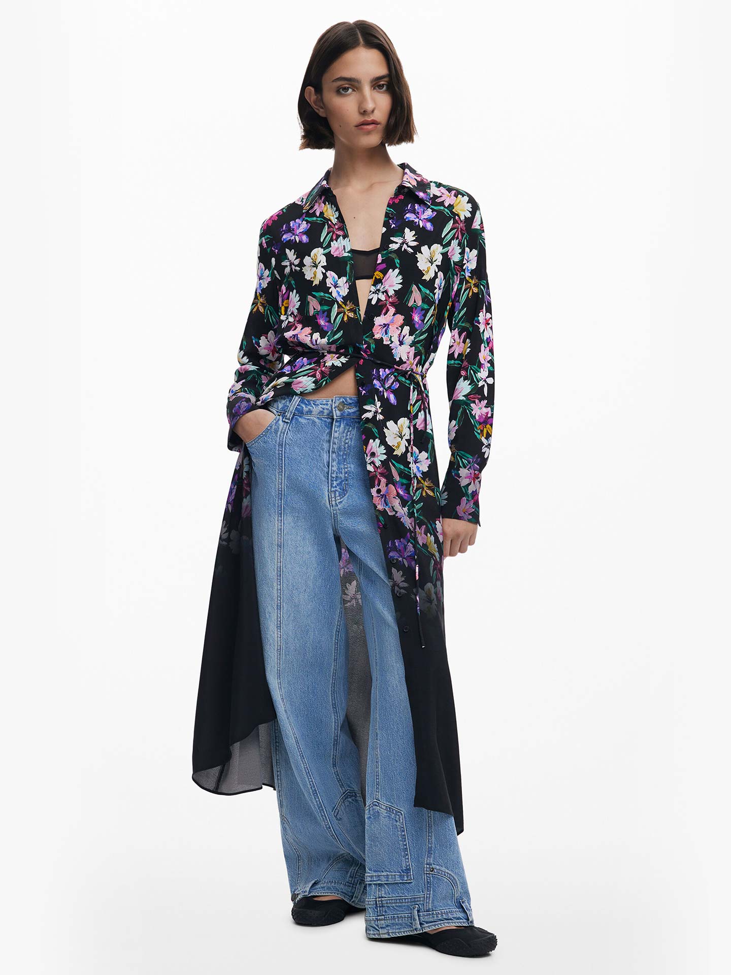 Vestido Camiseiro Midi