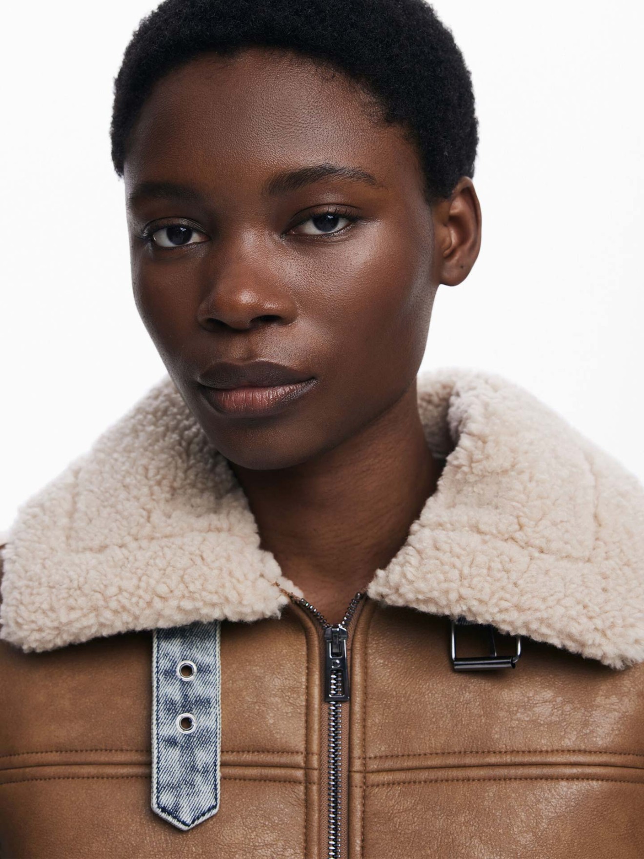 Casaco Curto Combinado