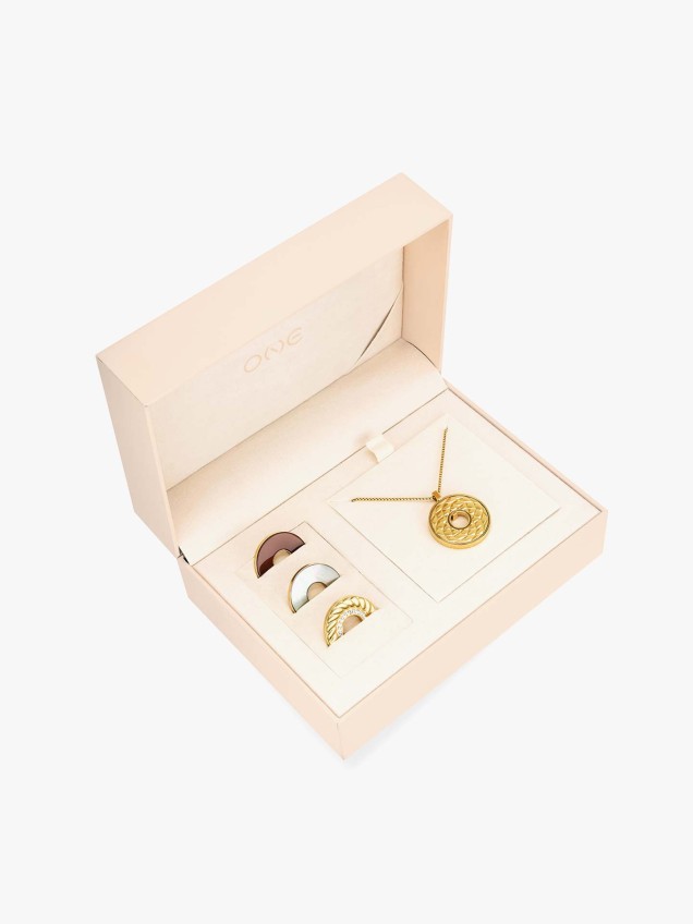 Set Colar One Mood Crystal