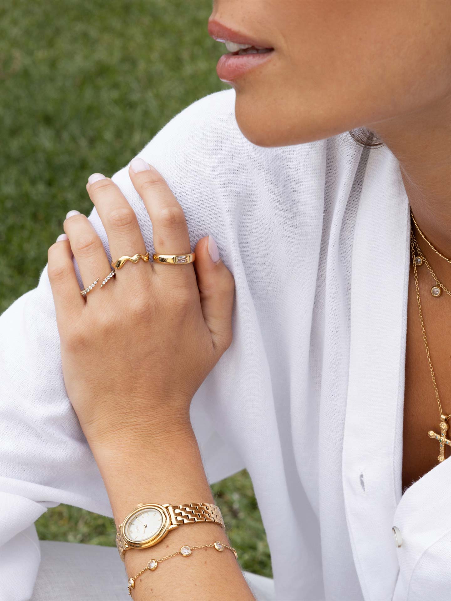 Anel One Bold 10 Gold