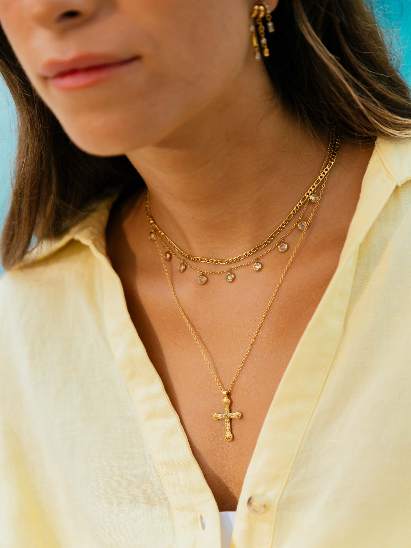 Colar One Neckmess Aurora