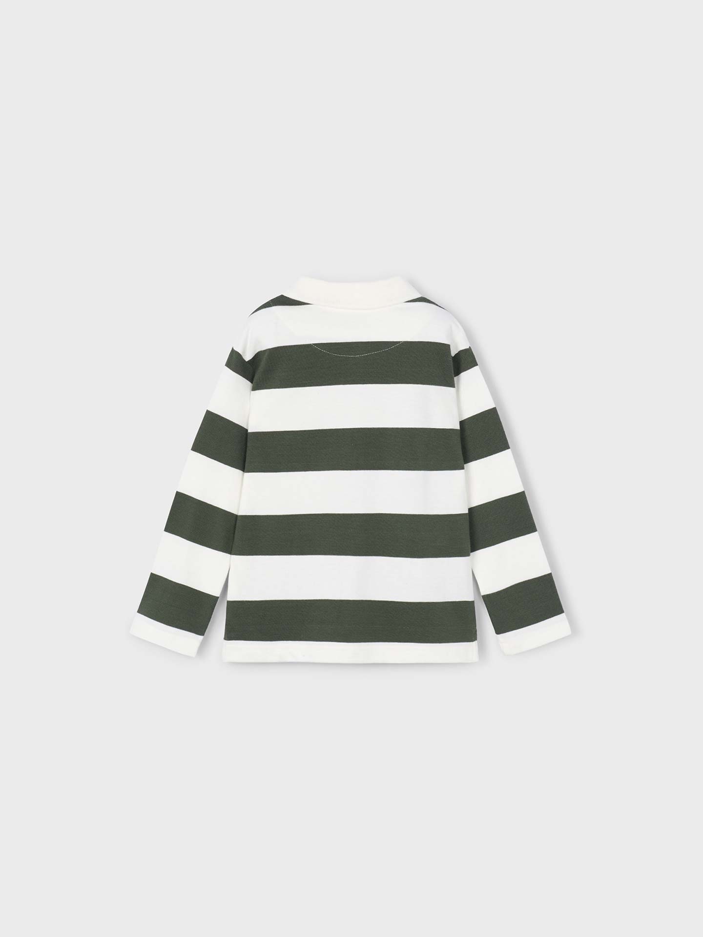 Polo de Manga Comprida às Riscas para