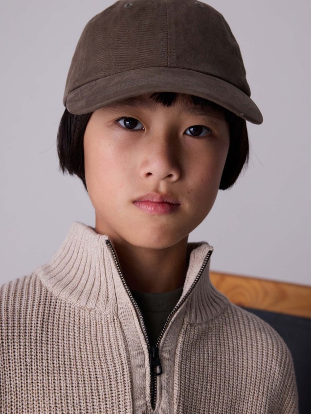 Camisola de Malha Canelada