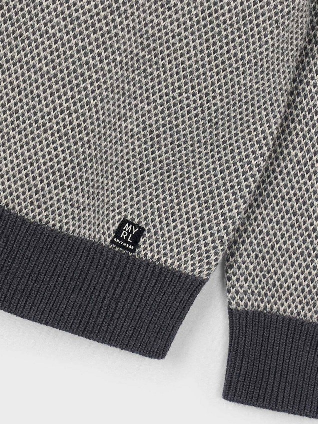 Camisola de Malha Texturizada