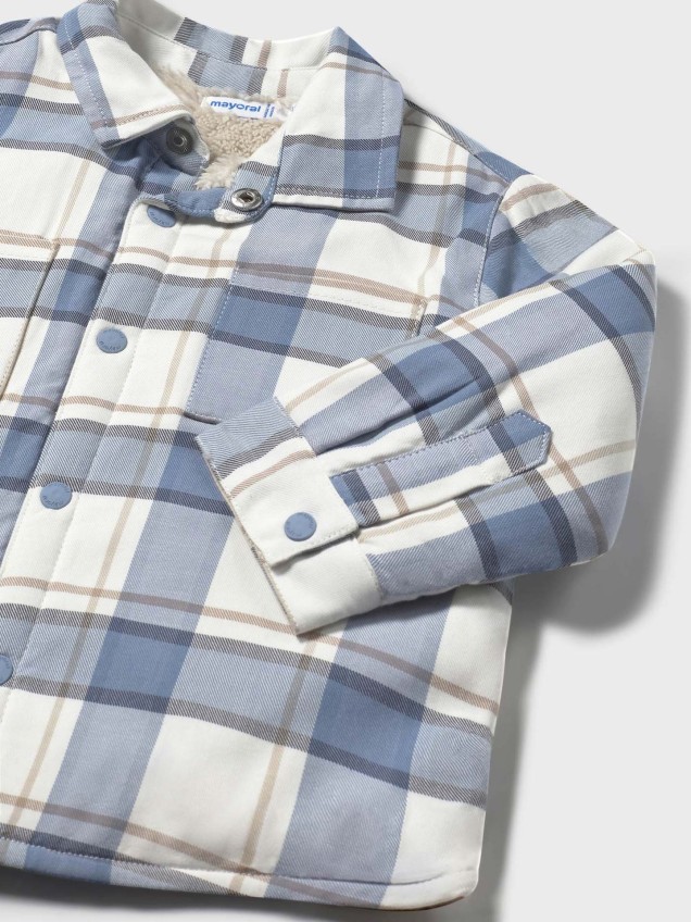 Sobre Camisa com Padrão Xadrez