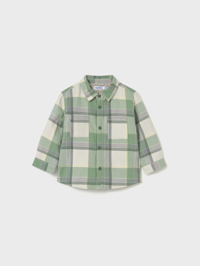 Sobre Camisa com Padrão Xadrez