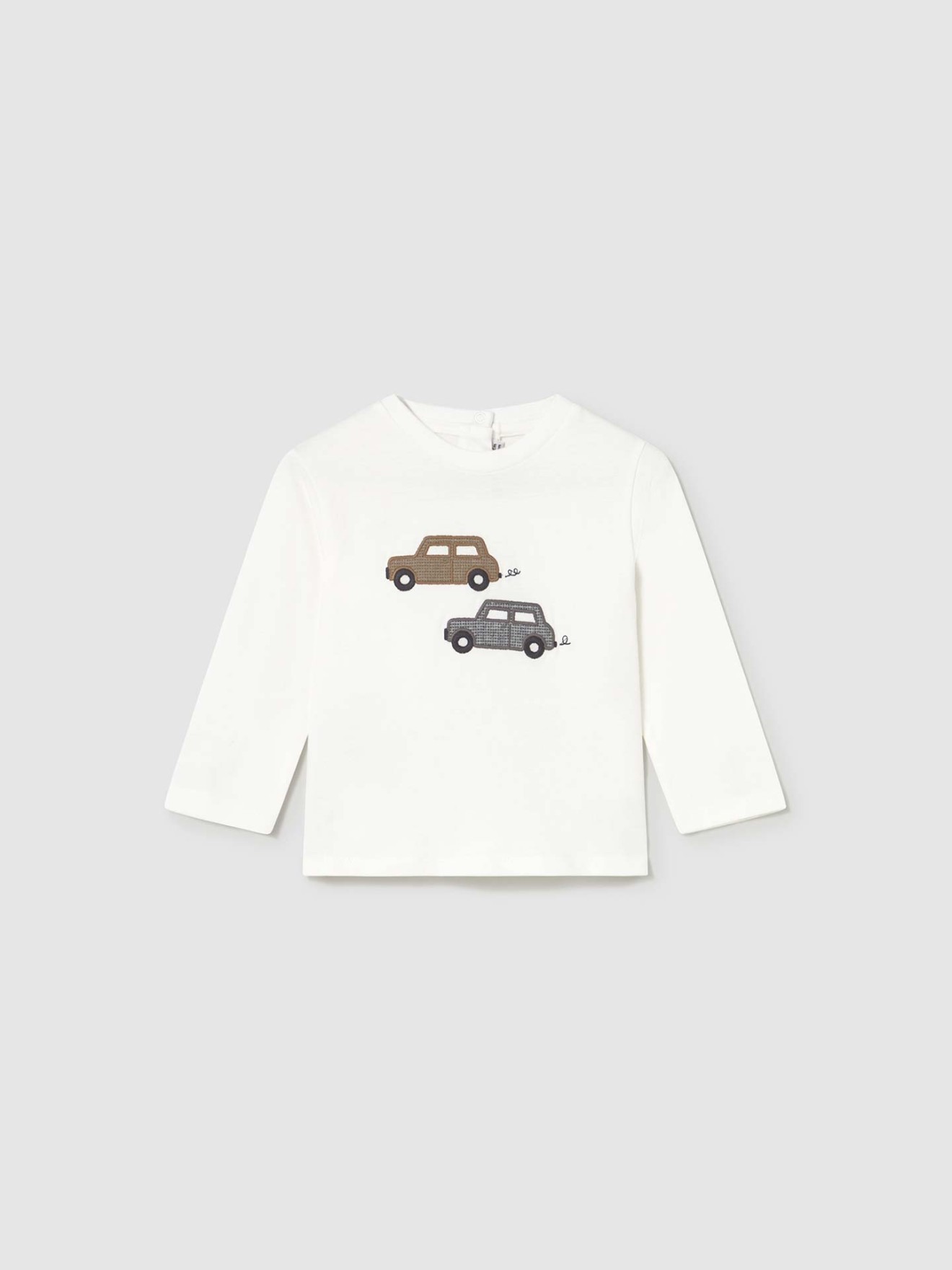 Camisola de Manga Comprida com Bordado