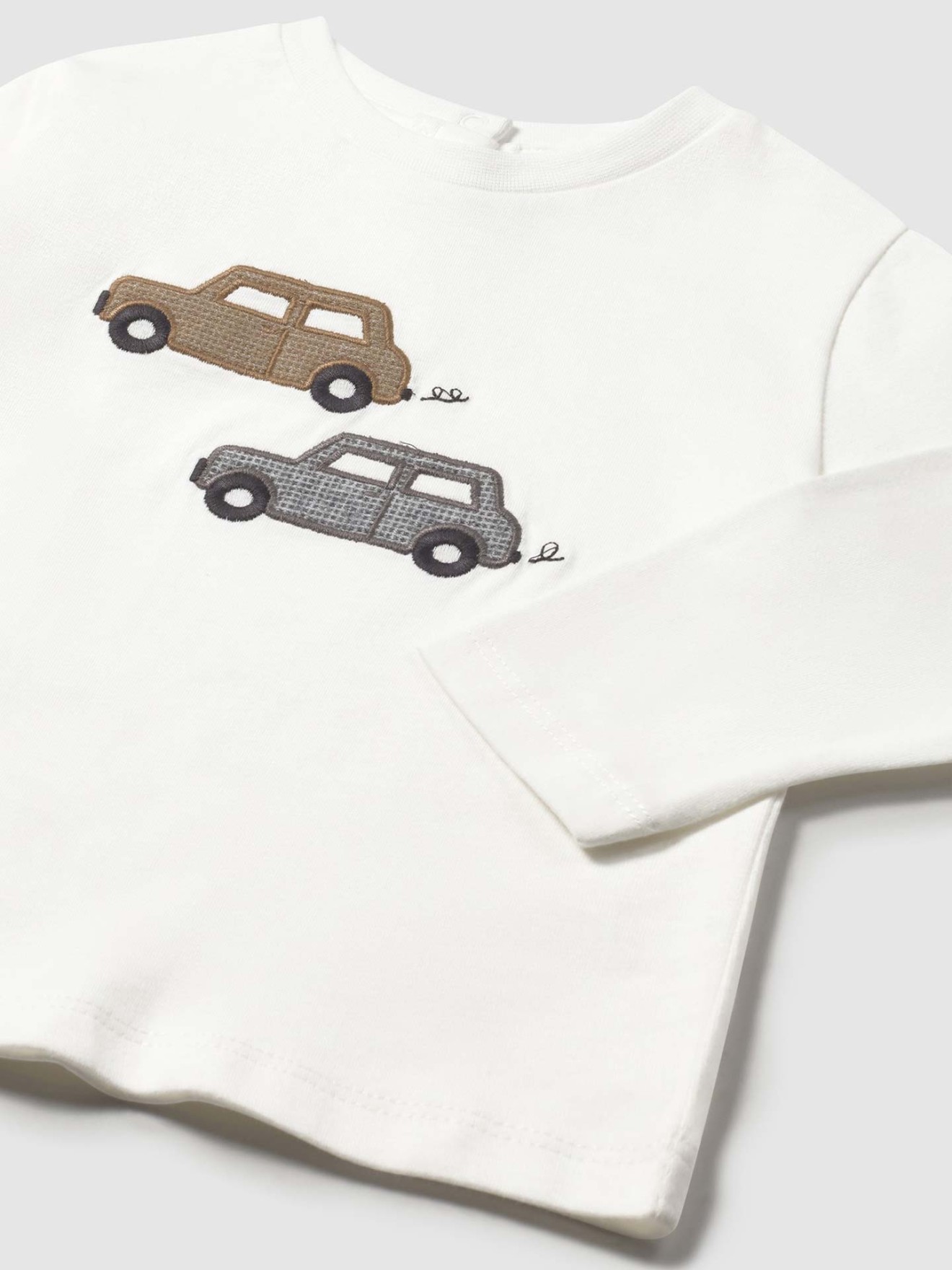 Camisola de Manga Comprida com Bordado