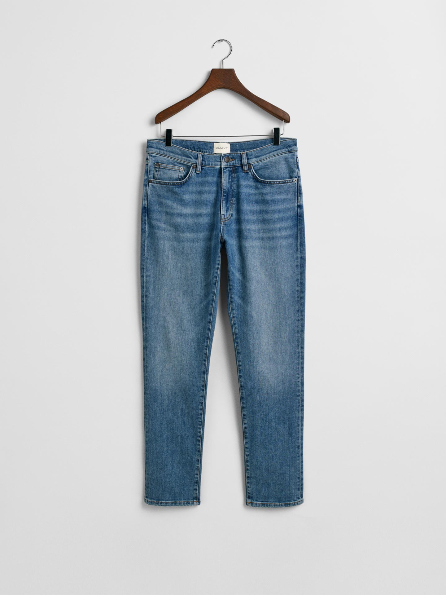 Calças de Ganga Slim Fit