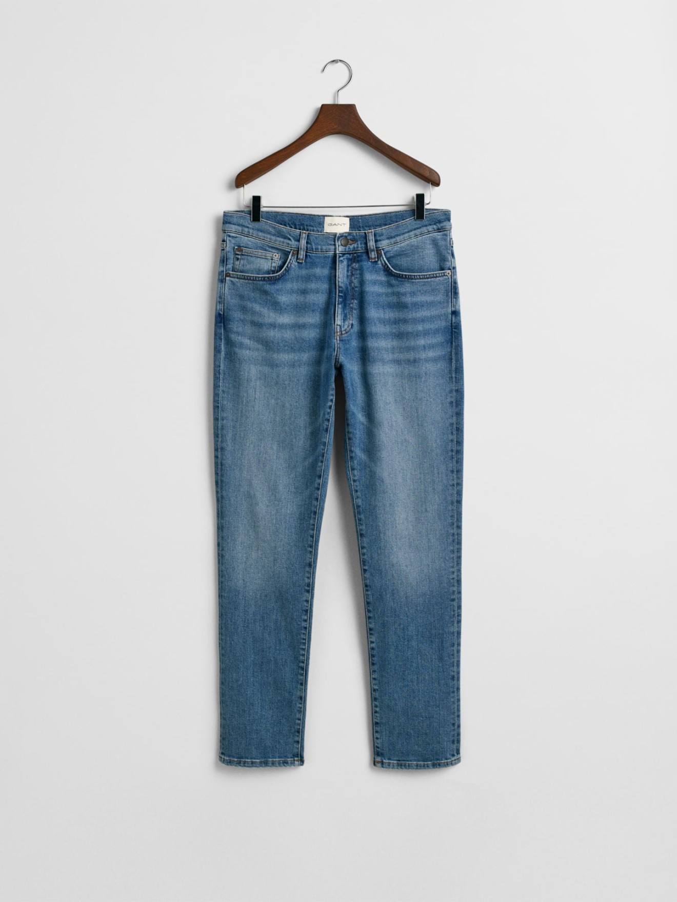 Calças de Ganga Slim Fit