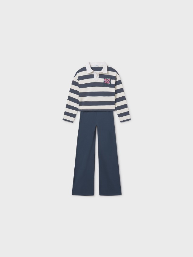 Conjunto de Calças e Polo