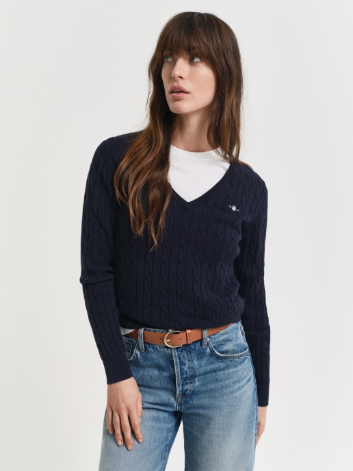 Camisola de Malha Slim Fit