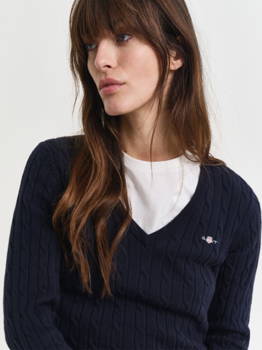 Camisola de Malha Slim Fit