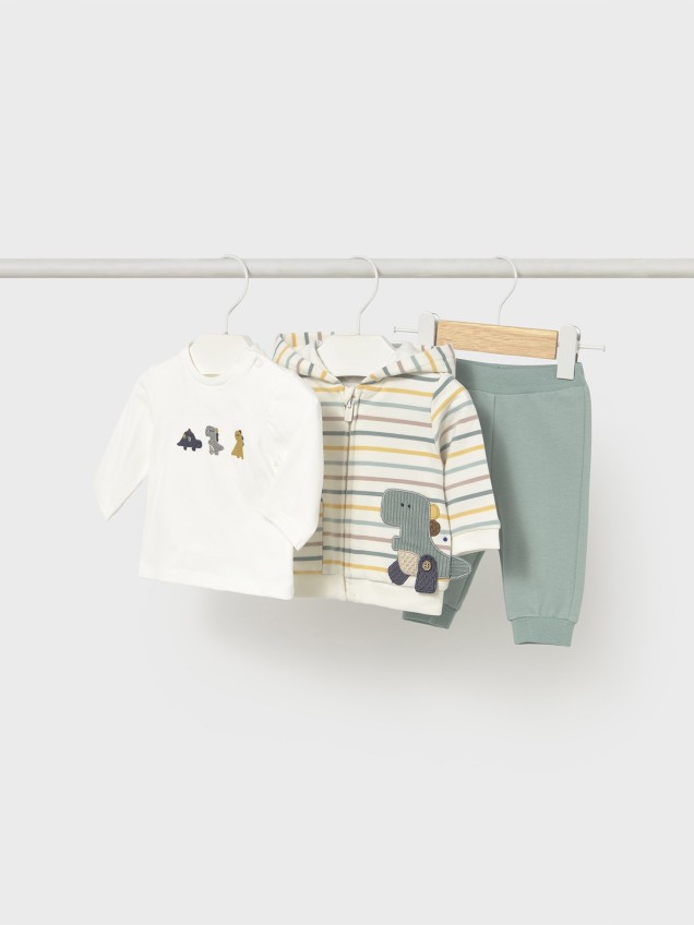 Conjunto de 3 Peas de Algodo