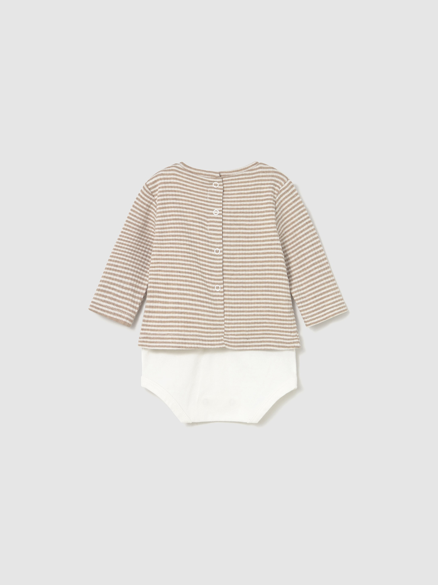 Body com Camisola de Algodão