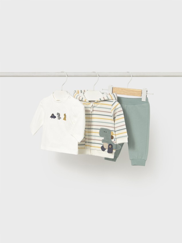 Conjunto de 3 Peas de Algodo