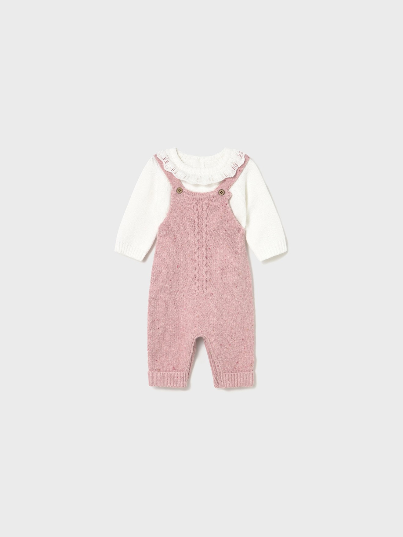 Conjunto de Jardineira em Malha