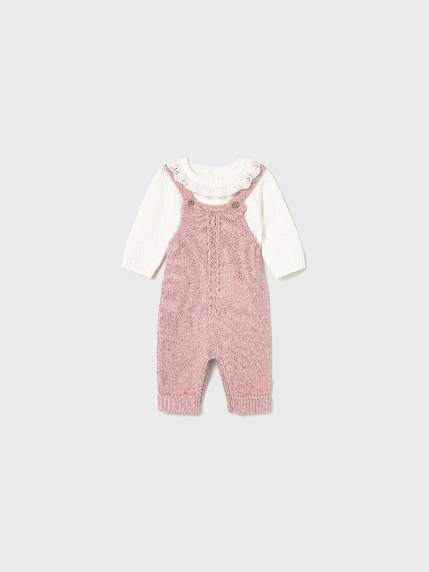 Conjunto de Jardineira em Malha