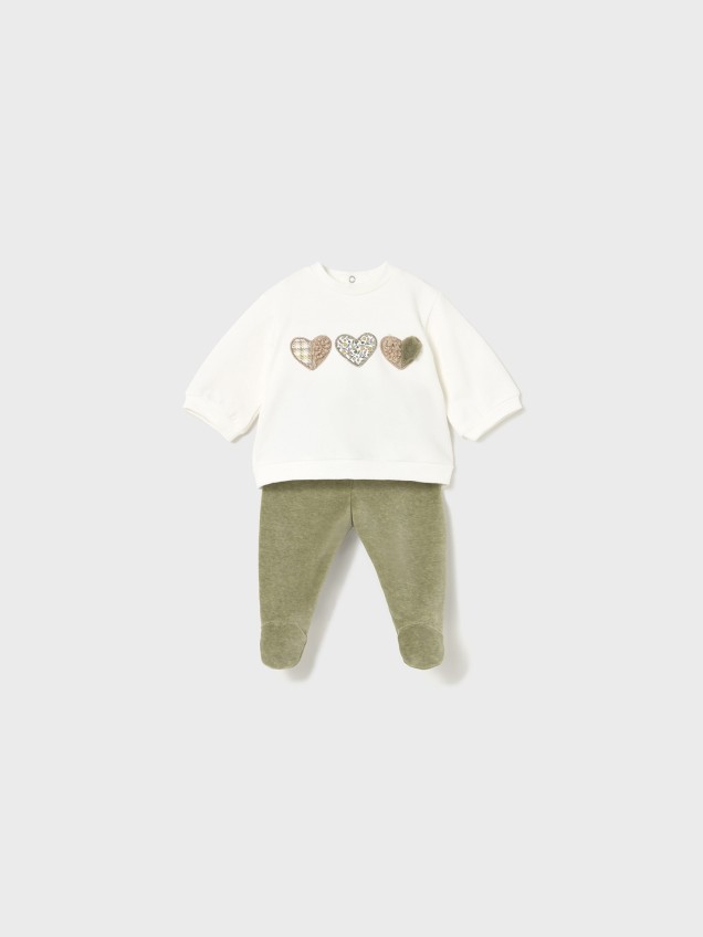 Conjunto de 2 Peas de Algodo