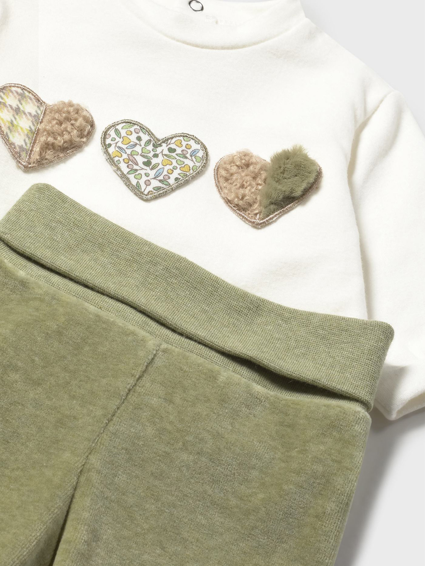 Conjunto de 2 Peças de Algodão