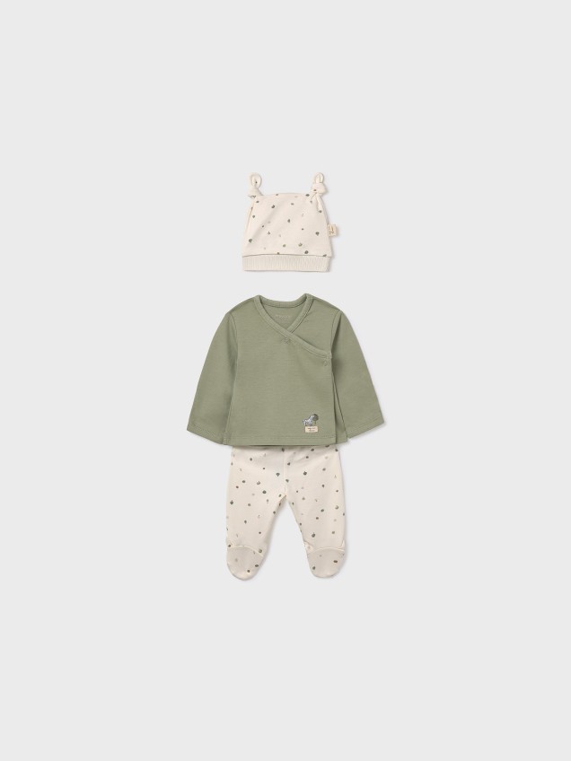 Conjunto de 3 Peas de Algodo