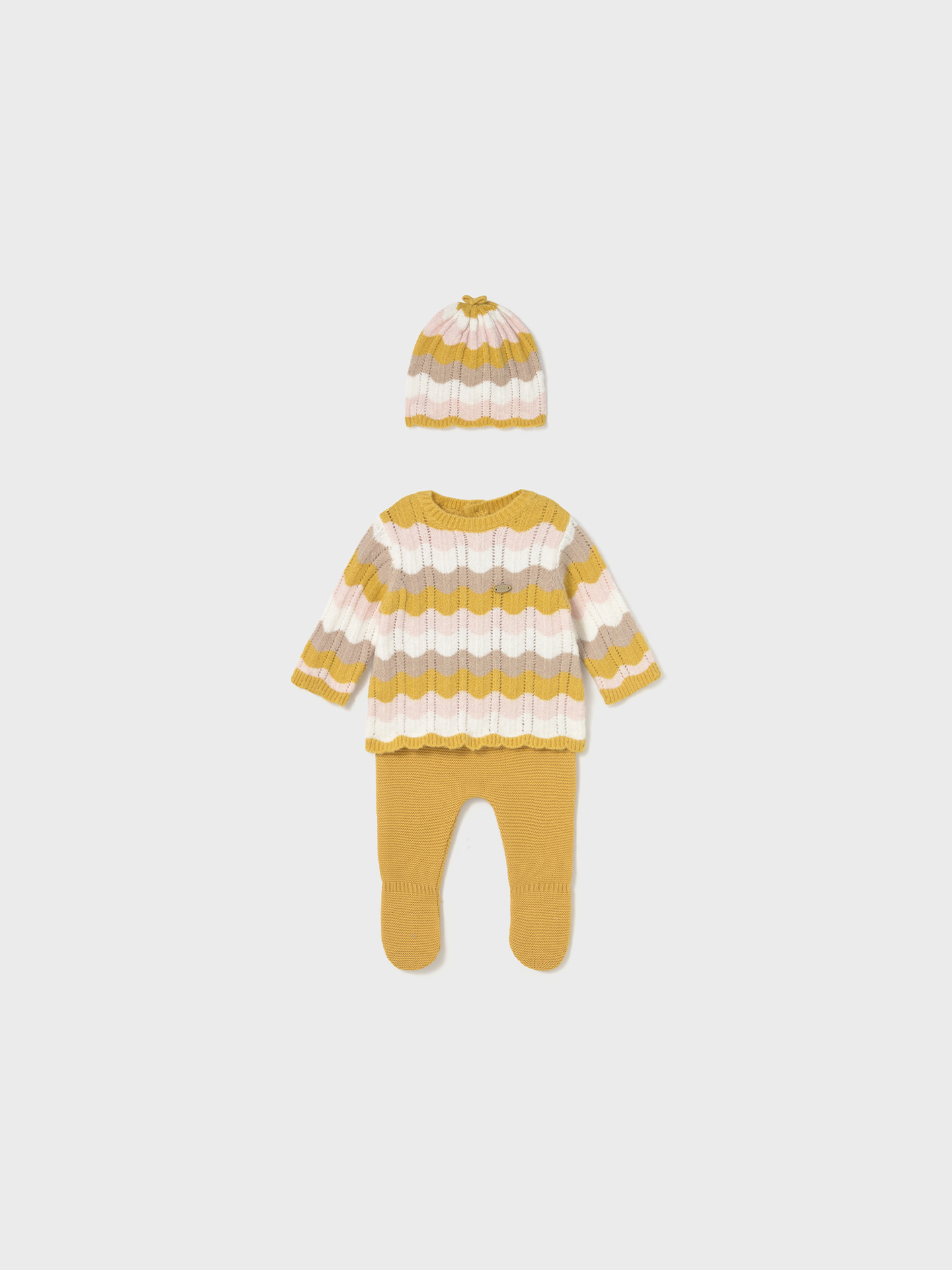 Conjunto de 3 Peças em Malha