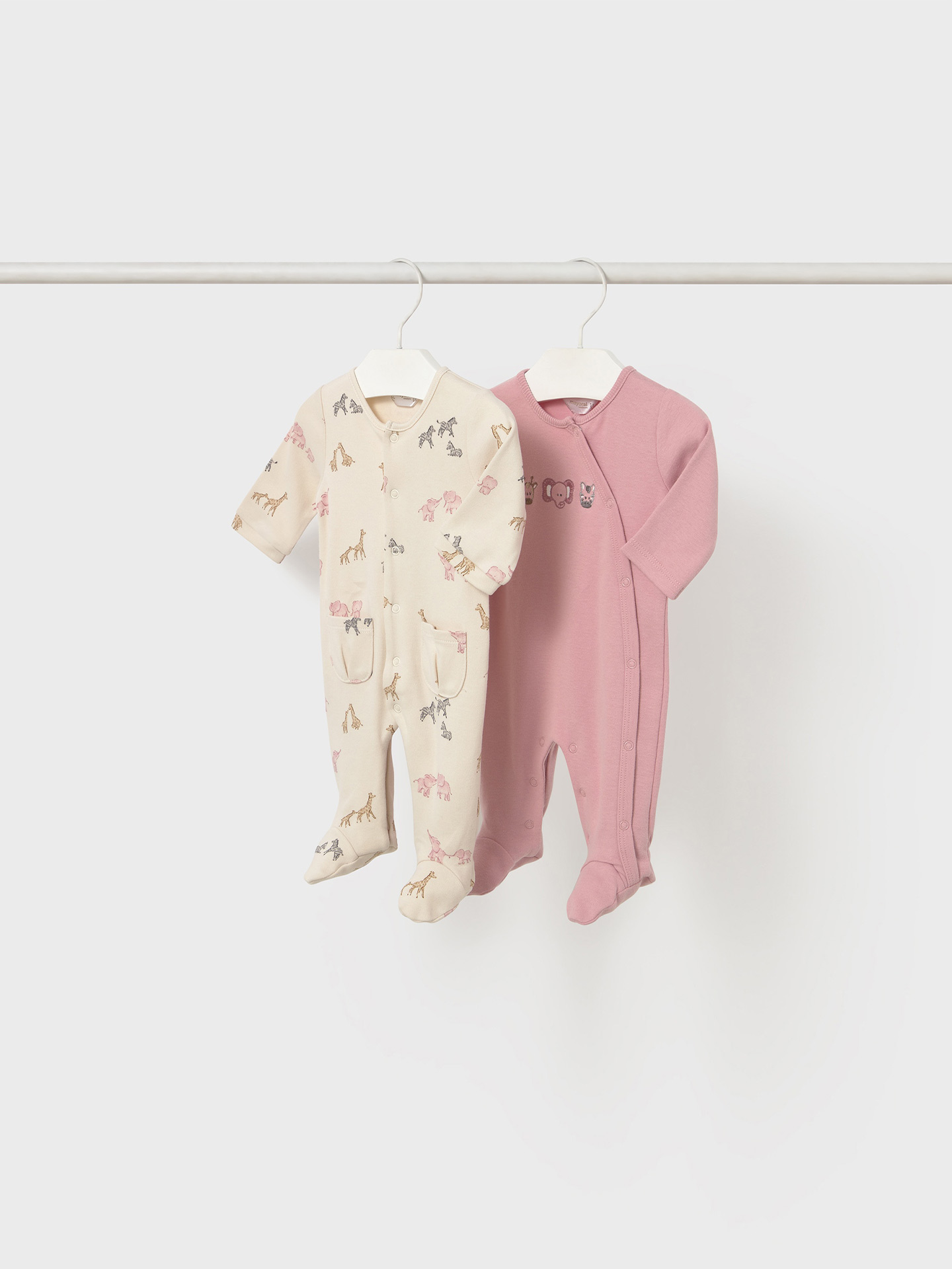 Conjunto 2 Babygrows de Algodão