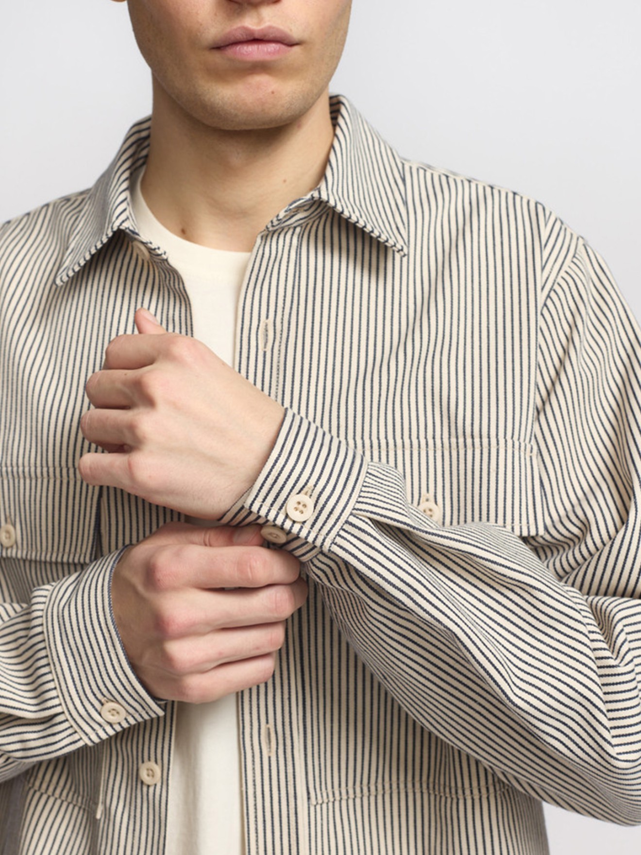 Sobrecamisa s Riscas