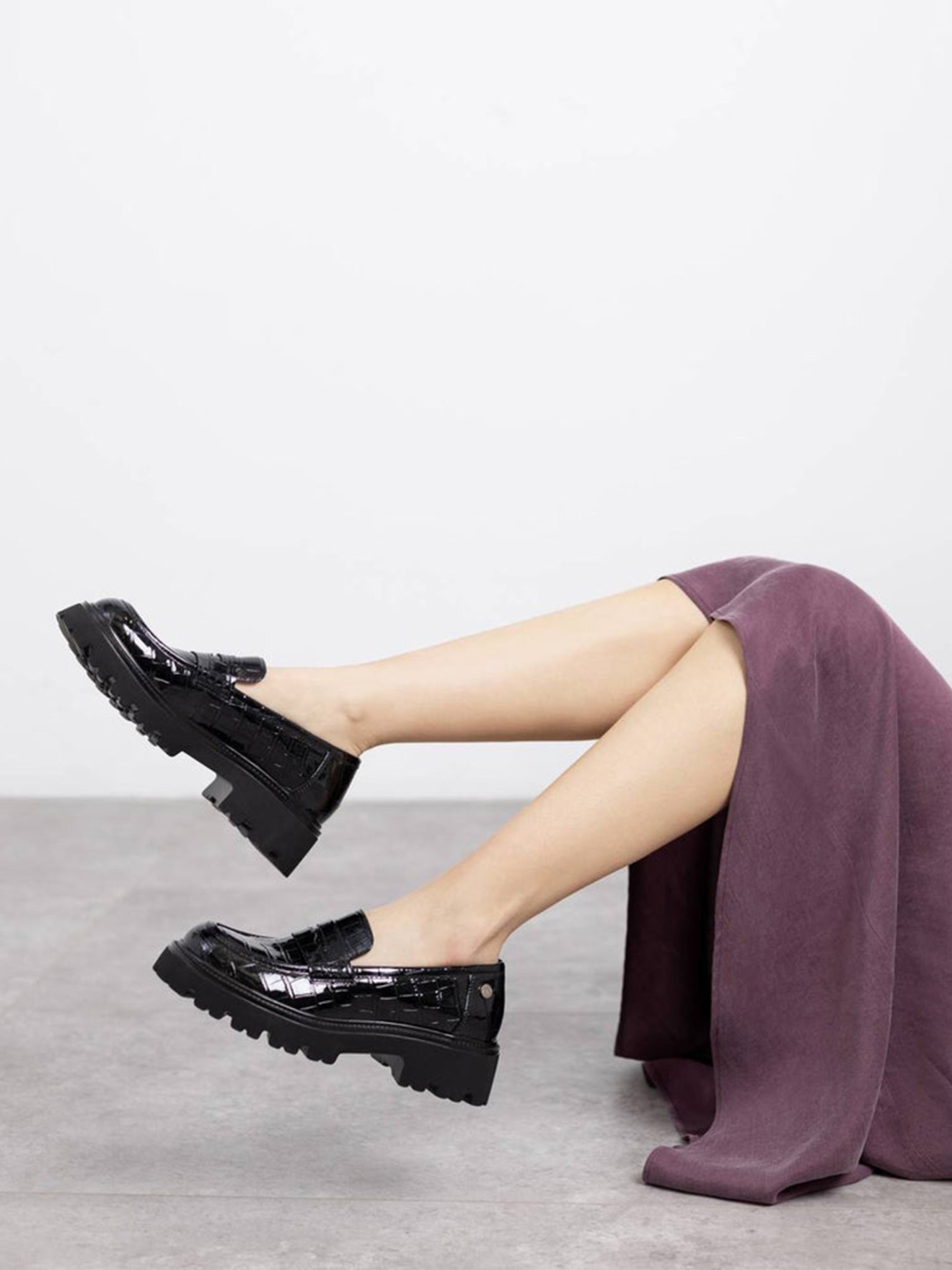 Mocassins de Plataforma