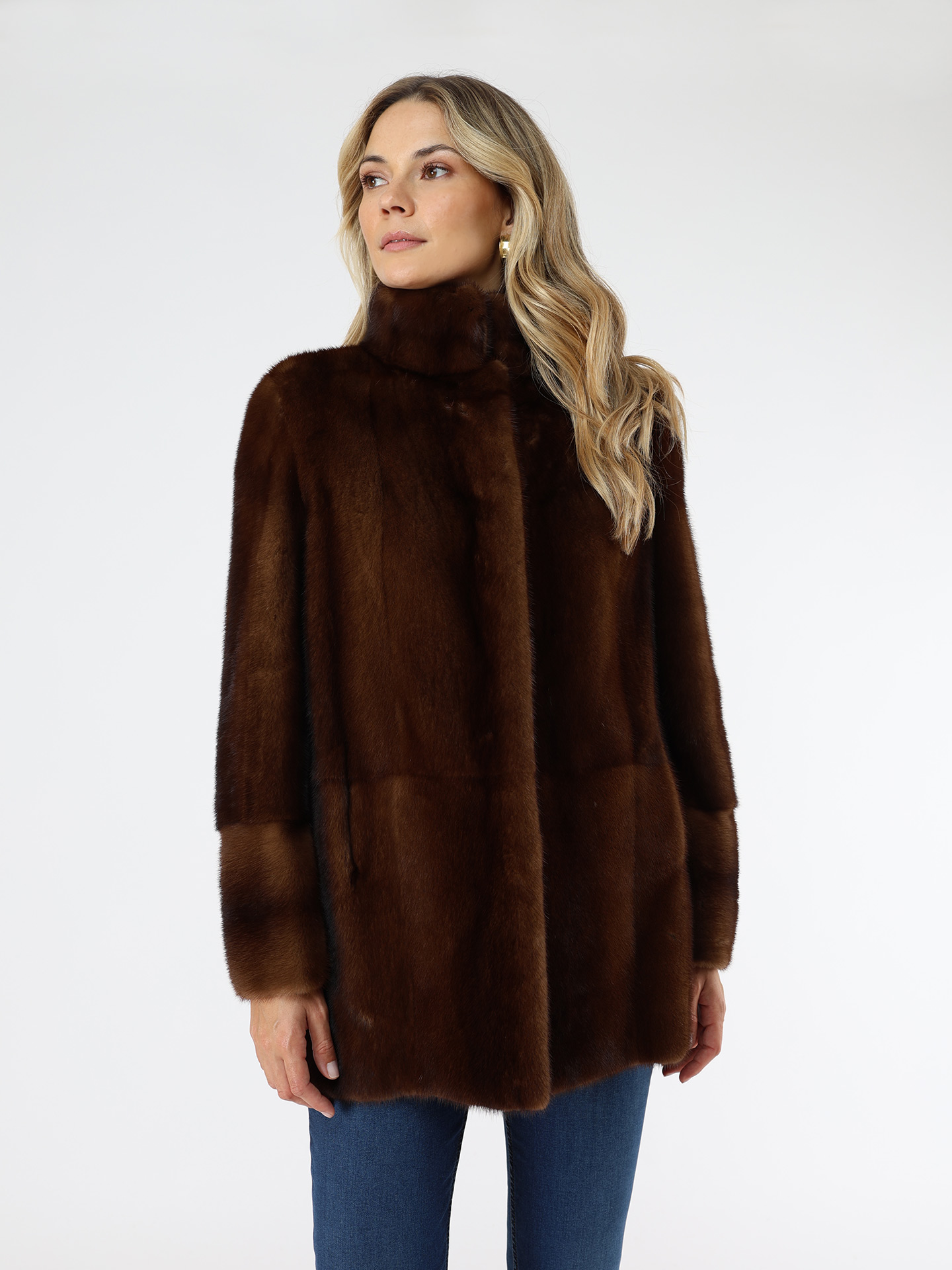 Casaco de Pelo Natural