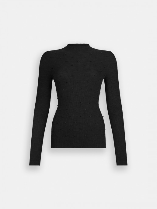 Camisola de Malha com Contas