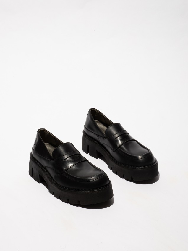 Sapatos Loafer com Plataforma